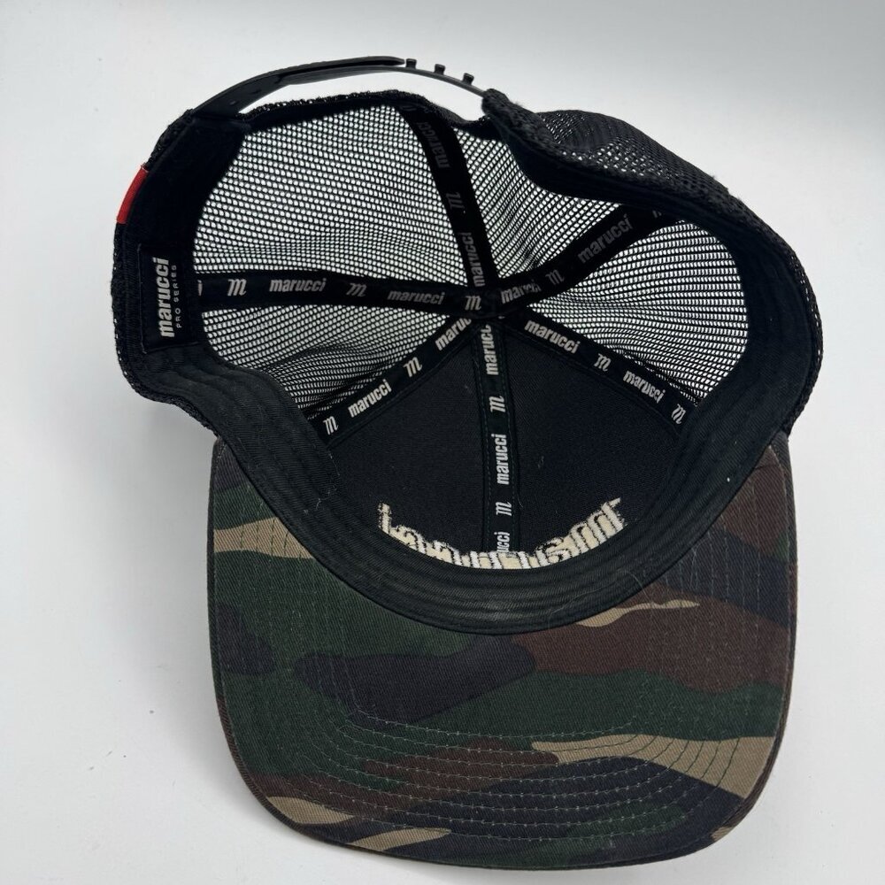 Marucci Hat Cap Camouflage Trucker Snapback One Size Baseball Adjustable Camo - Picture 3 of 7